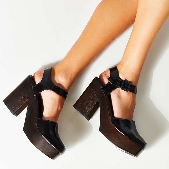 Kelsi Dagger Shoes - Kelsi Dagger Brooklyn Kendall Platform Clog Heels
